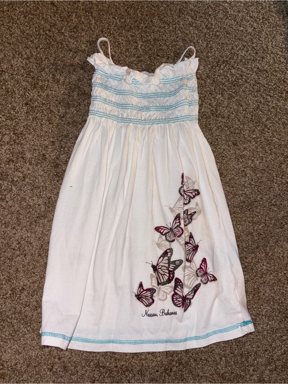 Sun activated Color changing dress